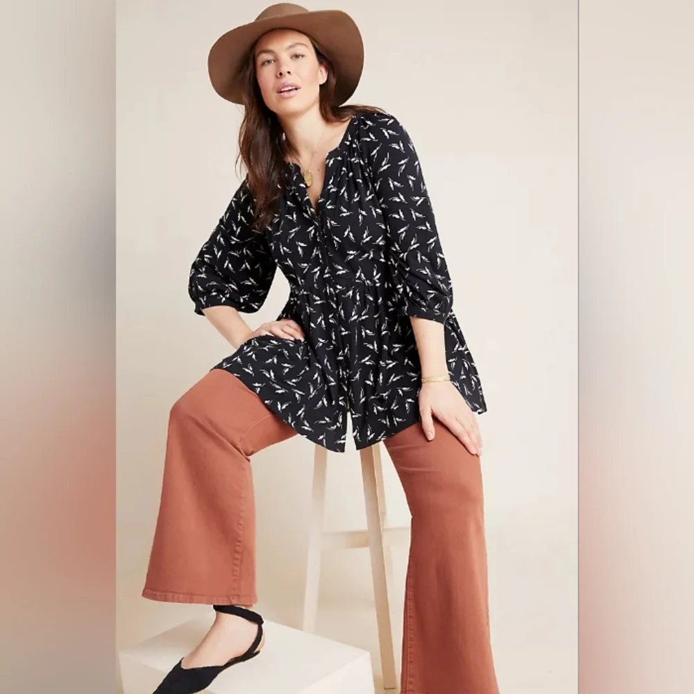 {Anthropologie} Maeve Winona Babydoll Tunic - Picture 5 of 12